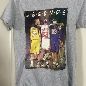 Basketball players tshirt - Kobe, Jordan, Lebron